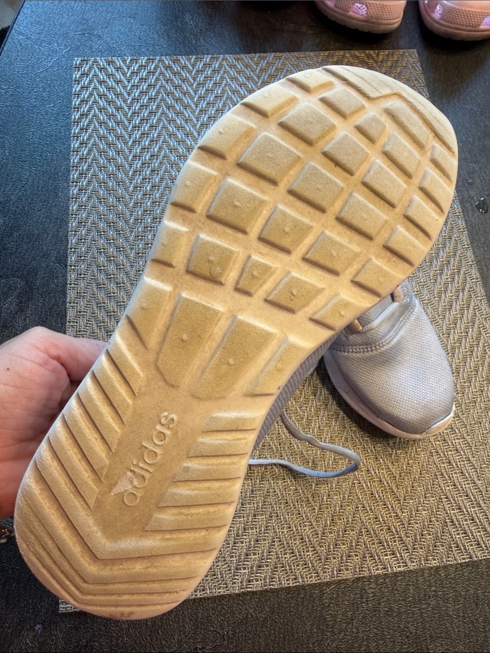 Adidas Girls Shoes size 4 - Picture 2 of 3